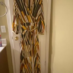Multi-Colored Maxi Dress